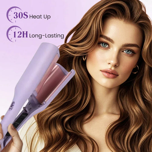 WaveLuxe Curler 32mm – 5-Minute Gorgeous Curls